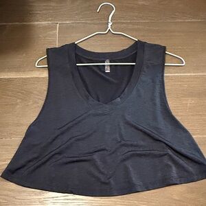 FP Movement by Free People Black Crop Top